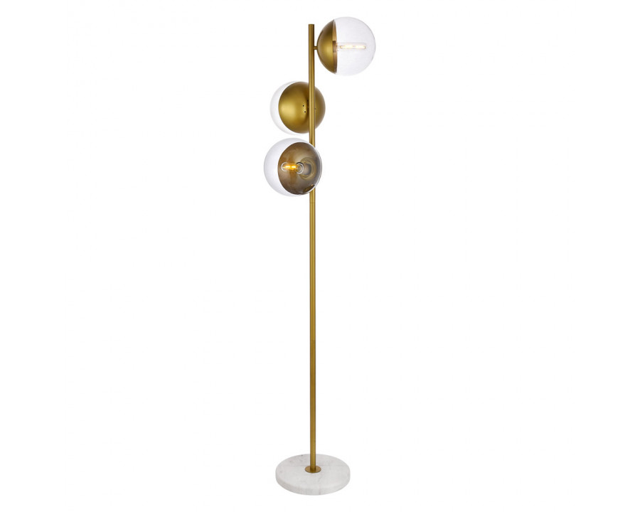 Elegant LED Floor Lamp - Brass (LD6163BR)