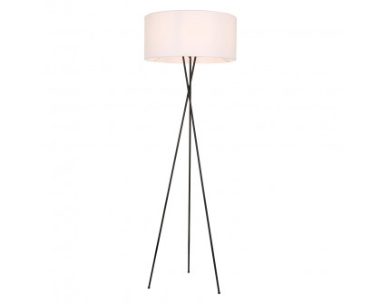 Elegant LED Floor Lamp - Black (LD6189BK)