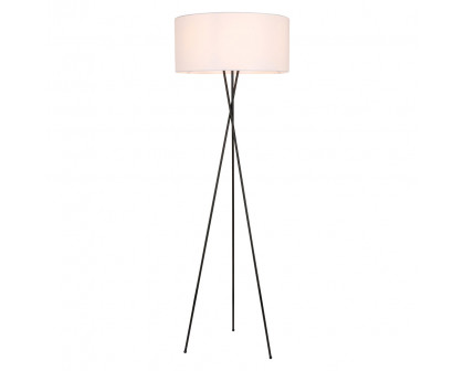 Elegant LED Floor Lamp - Black (LD6189BK)