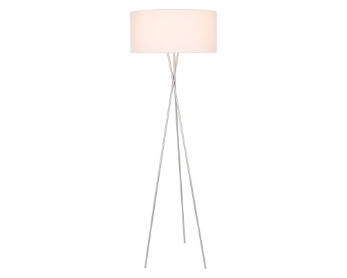 Elegant LED Floor Lamp - Silver (LD6190S)