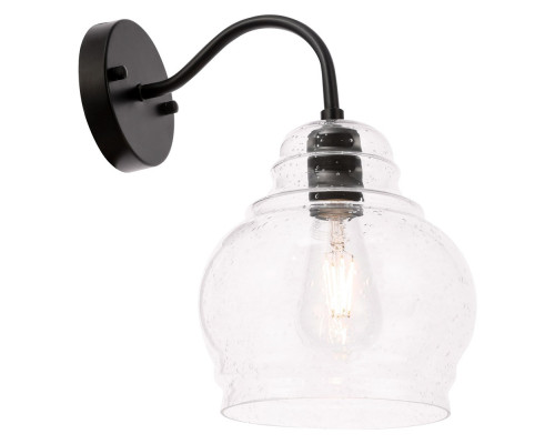 Elegant Wall Sconce - Black (LD6192BK)