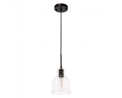 Elegant Pendant Light - Black (LD6195BK)