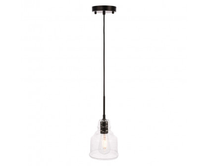 Elegant Pendant Light - Black (LD6195BK)