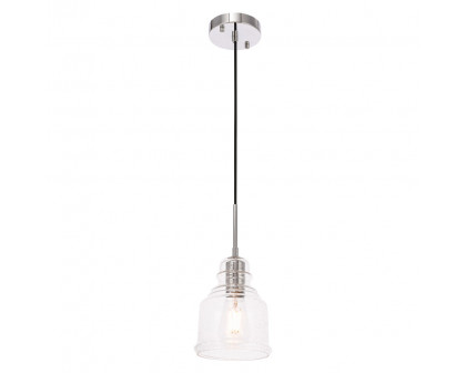 Elegant Pendant Light - Chrome (LD6196C)