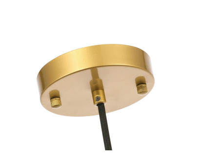 Elegant Pendant Light - Brass (LD6197BR)