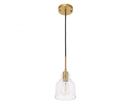 Elegant Pendant Light - Brass (LD6197BR)