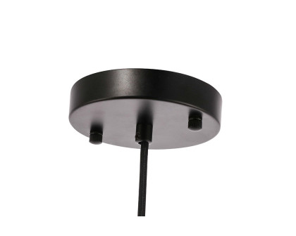 Elegant Pendant Light - Black, L 8" (LD6198BK)