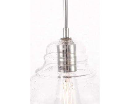 Elegant Pendant Light - Chrome, L 8" (LD6199C)