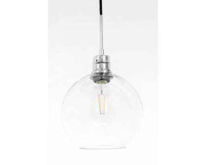 Elegant Pendant Light - Chrome, L 8" (LD6205C)