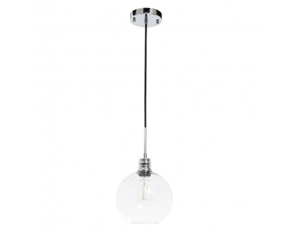 Elegant Pendant Light - Chrome, L 8" (LD6205C)