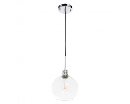 Elegant Pendant Light - Chrome, L 8" (LD6205C)