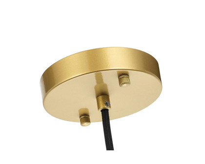 Elegant Pendant Light - Brass, L 8" (LD6206BR)