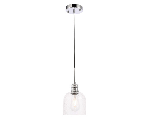 Elegant Pendant Light - Chrome, L 6" (LD6211C)