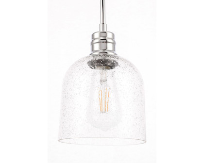 Elegant Pendant Light - Chrome, L 6" (LD6211C)