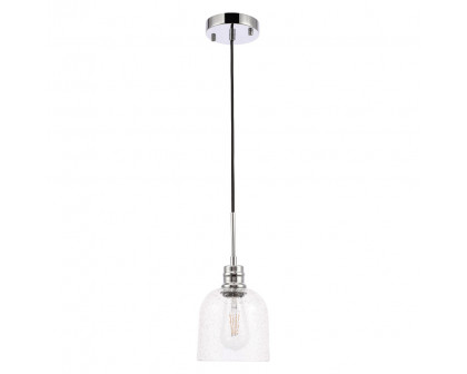 Elegant Pendant Light - Chrome, L 6" (LD6211C)