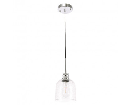 Elegant Pendant Light - Chrome, L 6" (LD6211C)