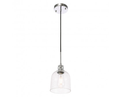 Elegant Pendant Light - Chrome, L 6" (LD6211C)