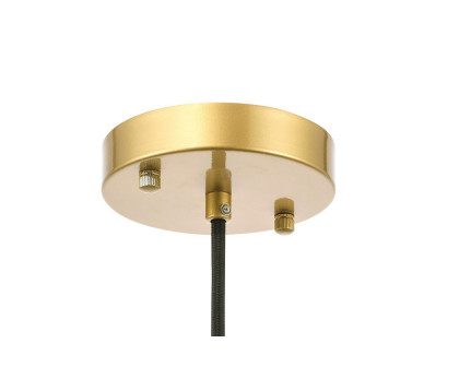 Elegant Pendant Light - Brass, L 6" (LD6212BR)