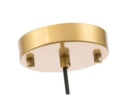 Elegant Pendant Light - Brass, L 10" (LD6215BR)