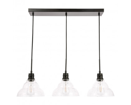 Elegant Pendant Light - Black, L 34.5" (LD6222BK)