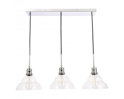 Elegant Pendant Light - Chrome, L 34.5" (LD6223C)