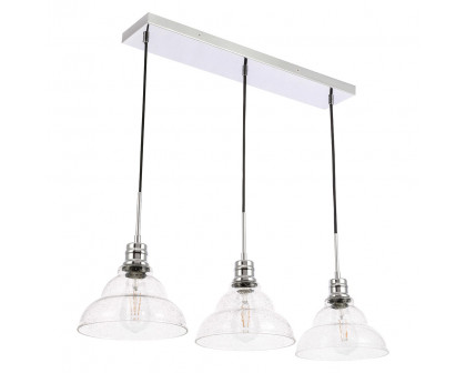 Elegant Pendant Light - Chrome, L 34.5" (LD6223C)