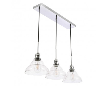 Elegant Pendant Light - Chrome, L 34.5" (LD6223C)