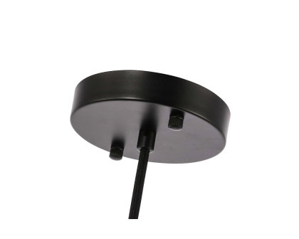 Elegant Pendant Light - Black, L 8" (LD6252BK)