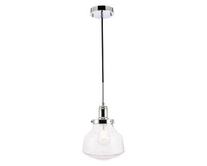 Elegant Pendant Light - Chrome, L 8" (LD6253C)