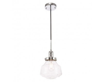 Elegant Pendant Light - Chrome, L 8" (LD6253C)