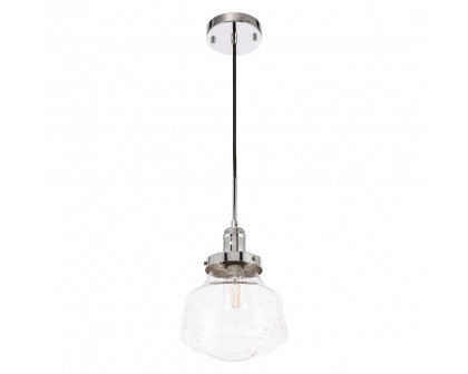 Elegant Pendant Light - Chrome, L 8" (LD6253C)