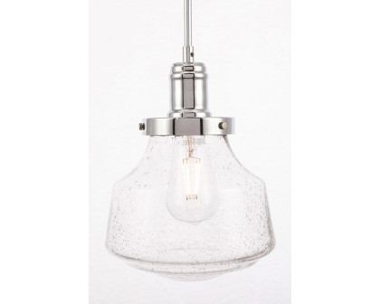 Elegant Pendant Light - Chrome, L 8" (LD6253C)