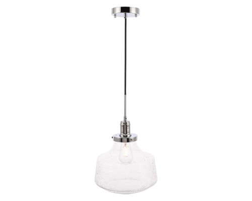 Elegant Pendant Light - Chrome, L 11" (LD6259C)