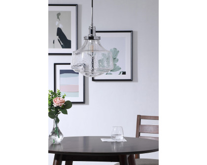 Elegant Pendant Light - Chrome, L 11" (LD6259C)