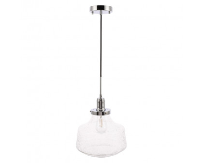 Elegant Pendant Light - Chrome, L 11" (LD6259C)