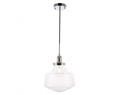 Elegant Pendant Light - Chrome, L 11" (LD6259C)