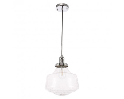 Elegant Pendant Light - Chrome, L 11" (LD6259C)