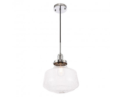 Elegant Pendant Light - Chrome, L 11" (LD6259C)