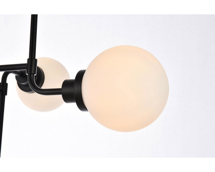 Elegant Hanson 8 Lights Pendant - Black (LD7038D36BK)