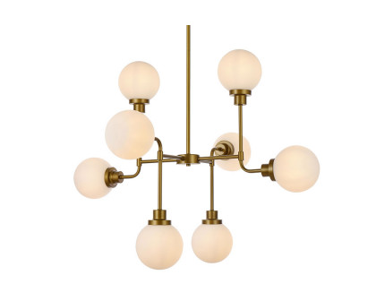 Elegant Hanson 8 Lights Pendant - Brass (LD7038D36BR)