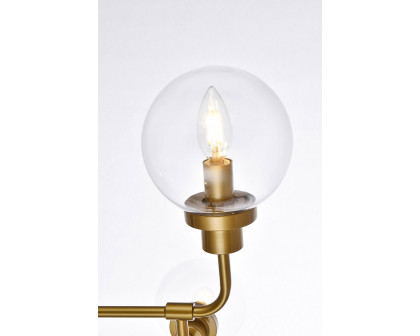 Elegant Hanson 8 Lights Pendant - Brass (LD7039D36BR)