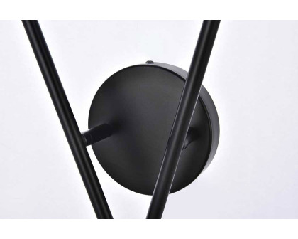 Elegant Armin 2 Lights Wall Sconce - Black (LD7053W7BK)