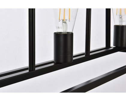 Elegant Voir 3 Lights Pendant - Black (LD7056D32BK)