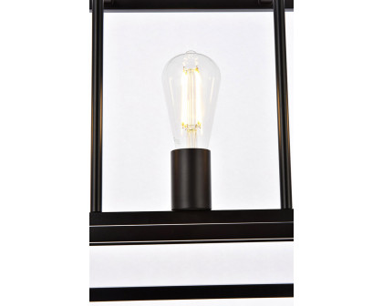 Elegant Voir 3 Lights Pendant - Black (LD7056D32BK)