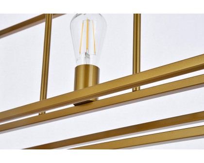 Elegant Voir 3 Lights Pendant - Brass (LD7056D32BR)