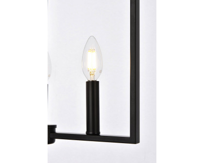 Elegant Vino 3 Lights Pendant - Black (LD7071D14BK)