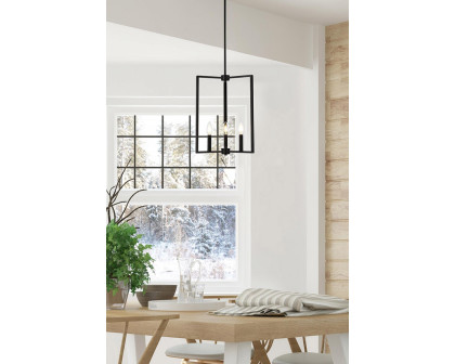 Elegant Vino 3 Lights Pendant - Black (LD7071D14BK)