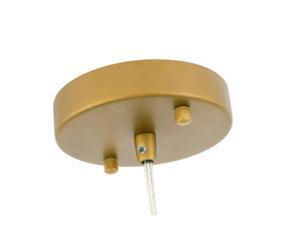 Elegant Taylor 1 Light Pendant - Brass (LD7500BR)