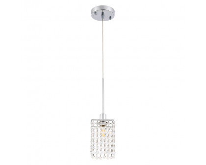 Elegant Taylor 1 Light Pendant - Chrome (LD7500C)