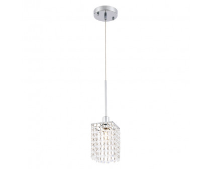 Elegant Taylor 1 Light Pendant - Chrome (LD7500C)